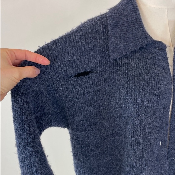 Central Park West Millie Oversized Sweater Polo, S - Picture 7 of 7